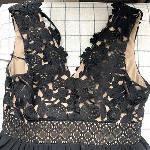 “Heartloom” black cocktail dress